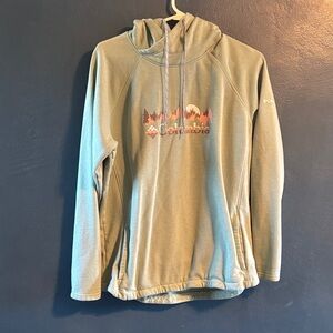 Columbia Sage Green Pullover Hoodie